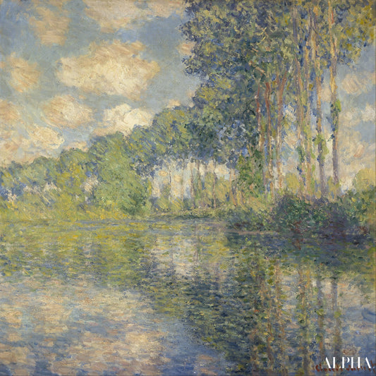 Peupliers sur l'Epte - Claude Monet - Reproductions de tableaux et peintures haut de gamme