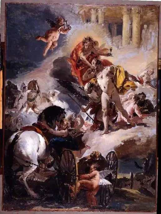 ファエトンとアポロン - ジョヴァンニ・バッティスタ・ティエポロ

Source:
Phaéton et Apollon - Giovanni Battista Tiepolo