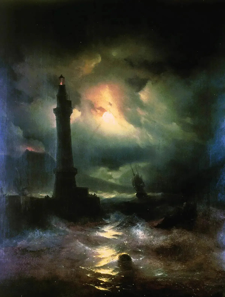 ナポリ風の灯台 - イワン・アイヴァゾフスキー

Source:
Phare napolitain. - Ivan Aïvazovski