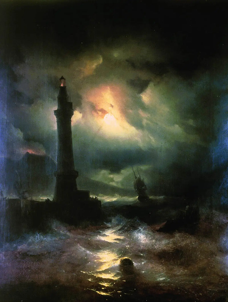 ナポリ風の灯台 - イワン・アイヴァゾフスキー

Source:
Phare napolitain. - Ivan Aïvazovski