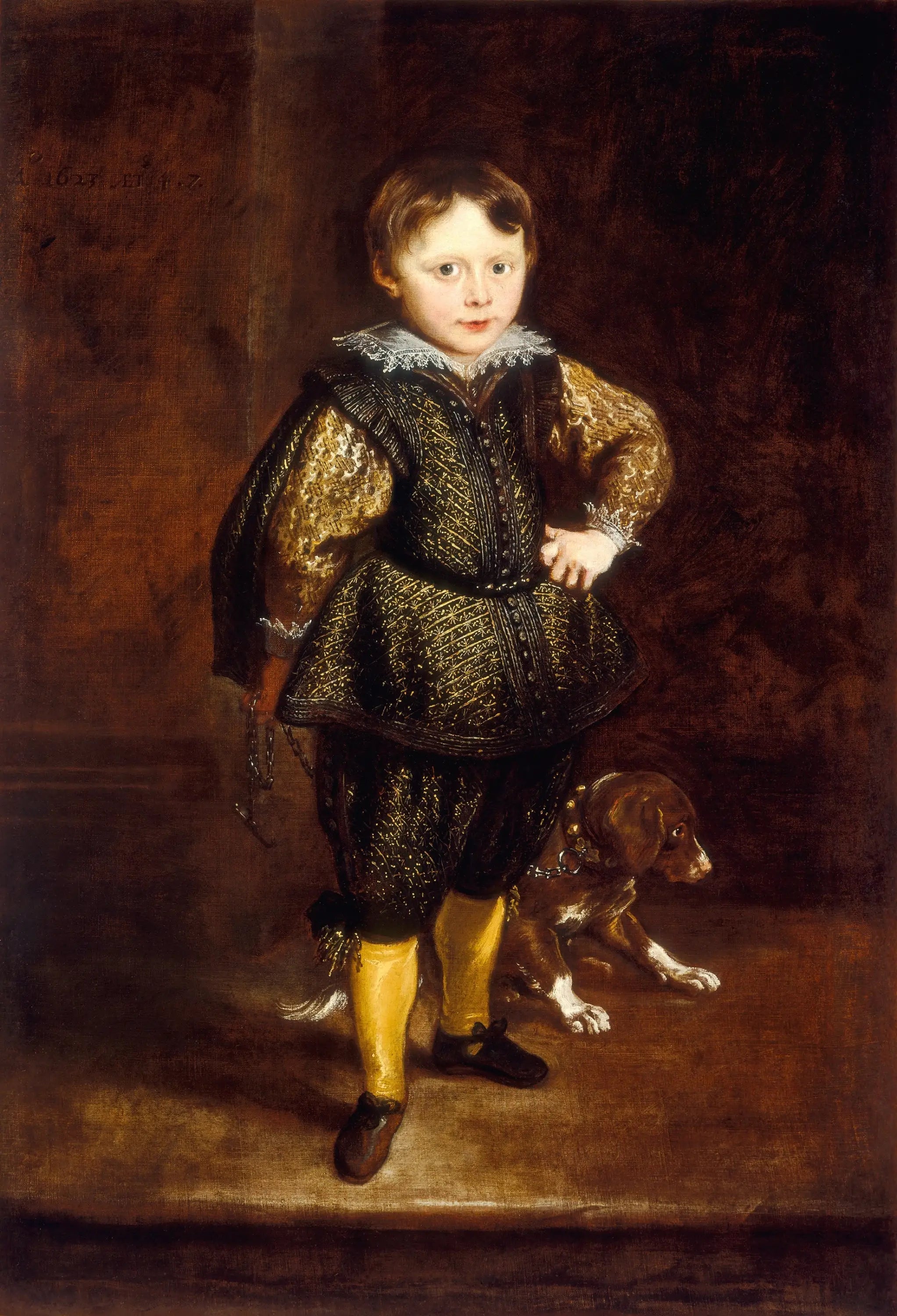 Philippe Cattaneo - Antoine van Dyck image 1 copie de tableau peinte à la main