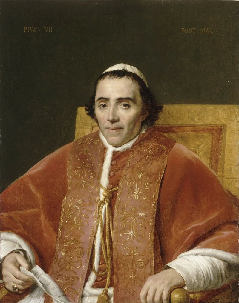ピウス7世、教皇（1740-1823） - ジャック＝ルイ・ダヴィッド