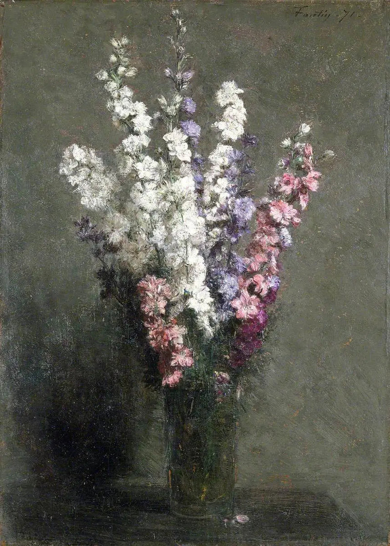 ウサギの脚 - アンリ・ファンタン＝ラトゥール

Source:
Pieds d'alouette - Henri Fantin-Latour
