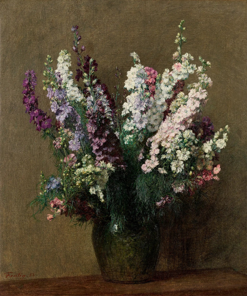 ウサギの脚 - アンリ・ファンタン＝ラトゥール

Source:
Pieds d'alouette - Henri Fantin-Latour