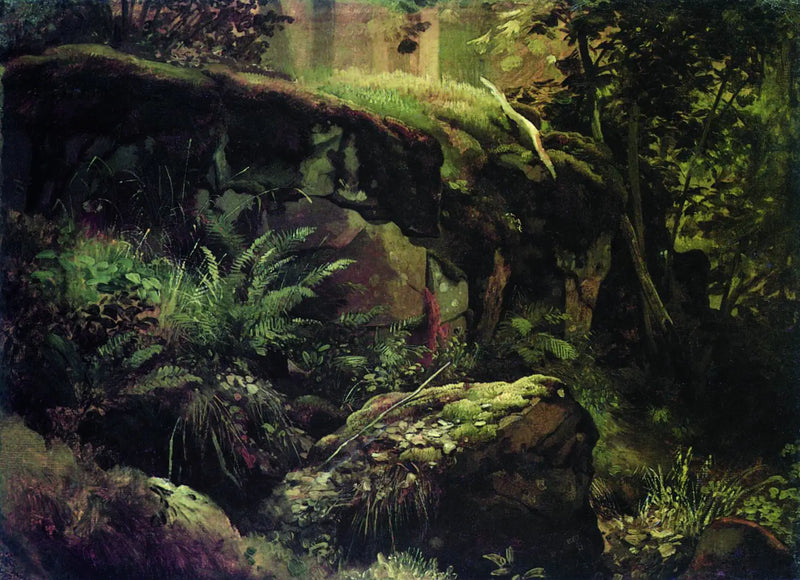 森の中の石。ヴァラーム - イワン・チチキン

Source:
Pierres dans la forêt. Valaam - Ivan Chichkine