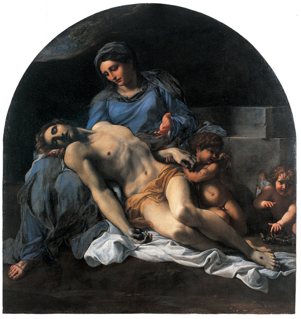 Pietà - Annibale Carracci image 1 tableau peint à l’huile sur toile