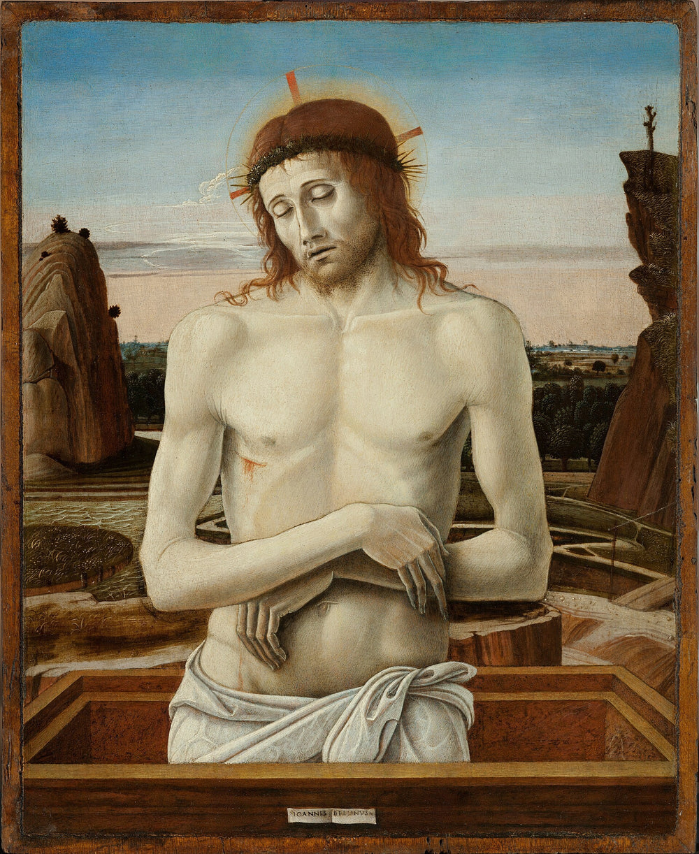 Pietà - Giovanni Bellini image 1 reproduction de peinture à l’huile