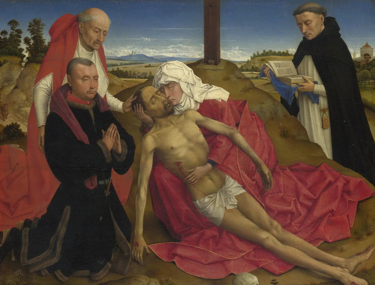 Pietà - Rogier van der Weyden image 1 reproduction de peinture à l’huile