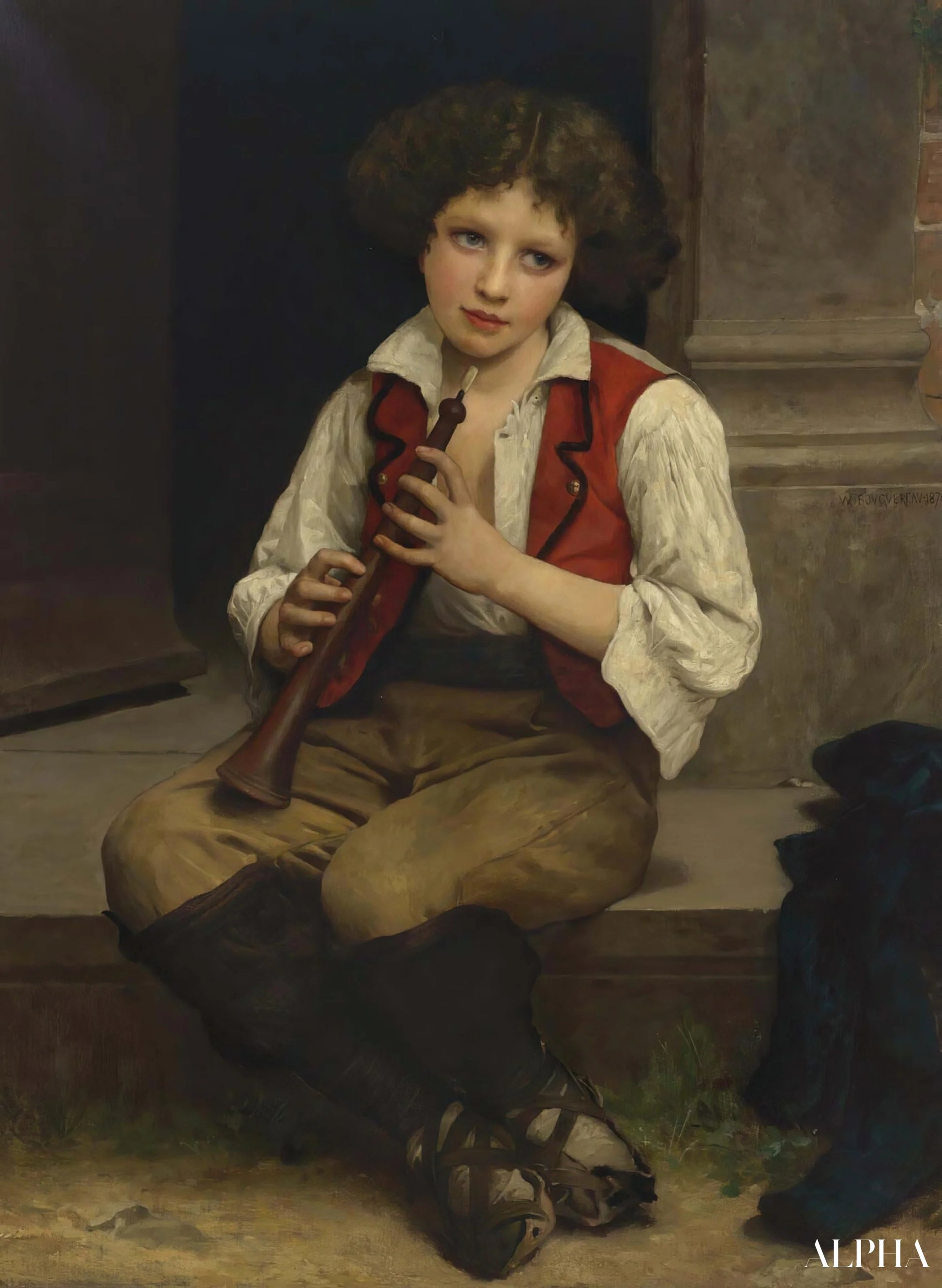 Pifferaro - William Bouguereau Reproductions de tableaux à la peinture à l’huile