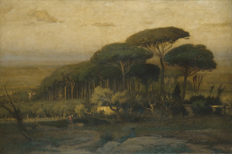 ジョージ・イネスによるバルベリーニ館のピネード

Source:
Pinède de la Villa Barberini - George Inness