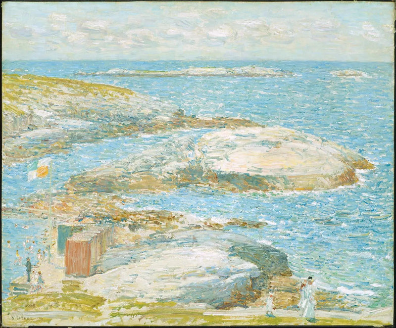 アプレドールの水泳プール - チルド・ハッサム

Source:
Piscine de baignade, Appledore - Childe Hassam