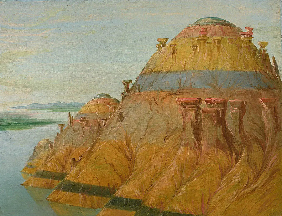サンルイから2,700 km離れた絵のようなクレイ・ブラフ - ジョージ・キャトリン

Source:
Pittoresque Clay Bluff, à 2 700 km au-dessus de Saint-Louis - George Catlin