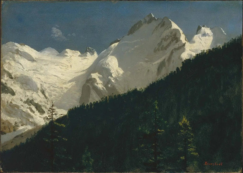 ピズ・ベルニナ、スイス - アルバート・ビアシュタット

Source:
Piz Bernina, Suisse - Albert Bierstadt