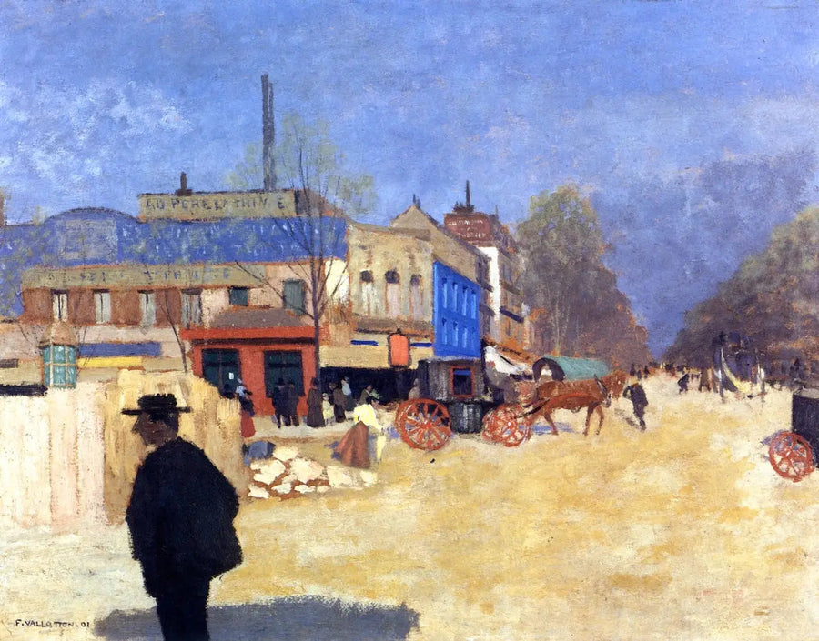 プルース・クリシー、パリ - フェリックス・ヴァロトン

Source:
Place Clichy, Paris - Félix Vallotton