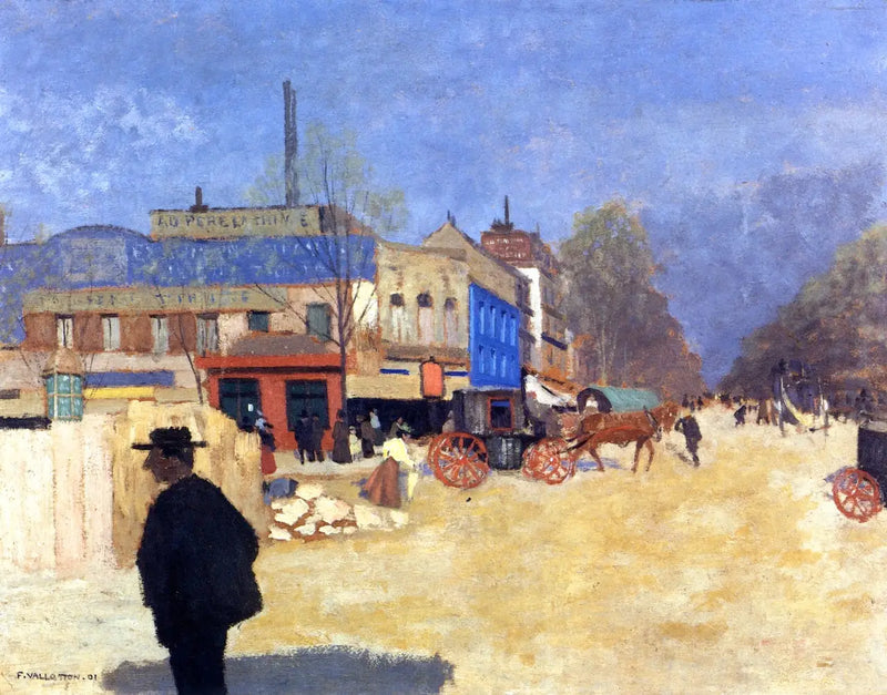 プルース・クリシー、パリ - フェリックス・ヴァロトン

Source:
Place Clichy, Paris - Félix Vallotton