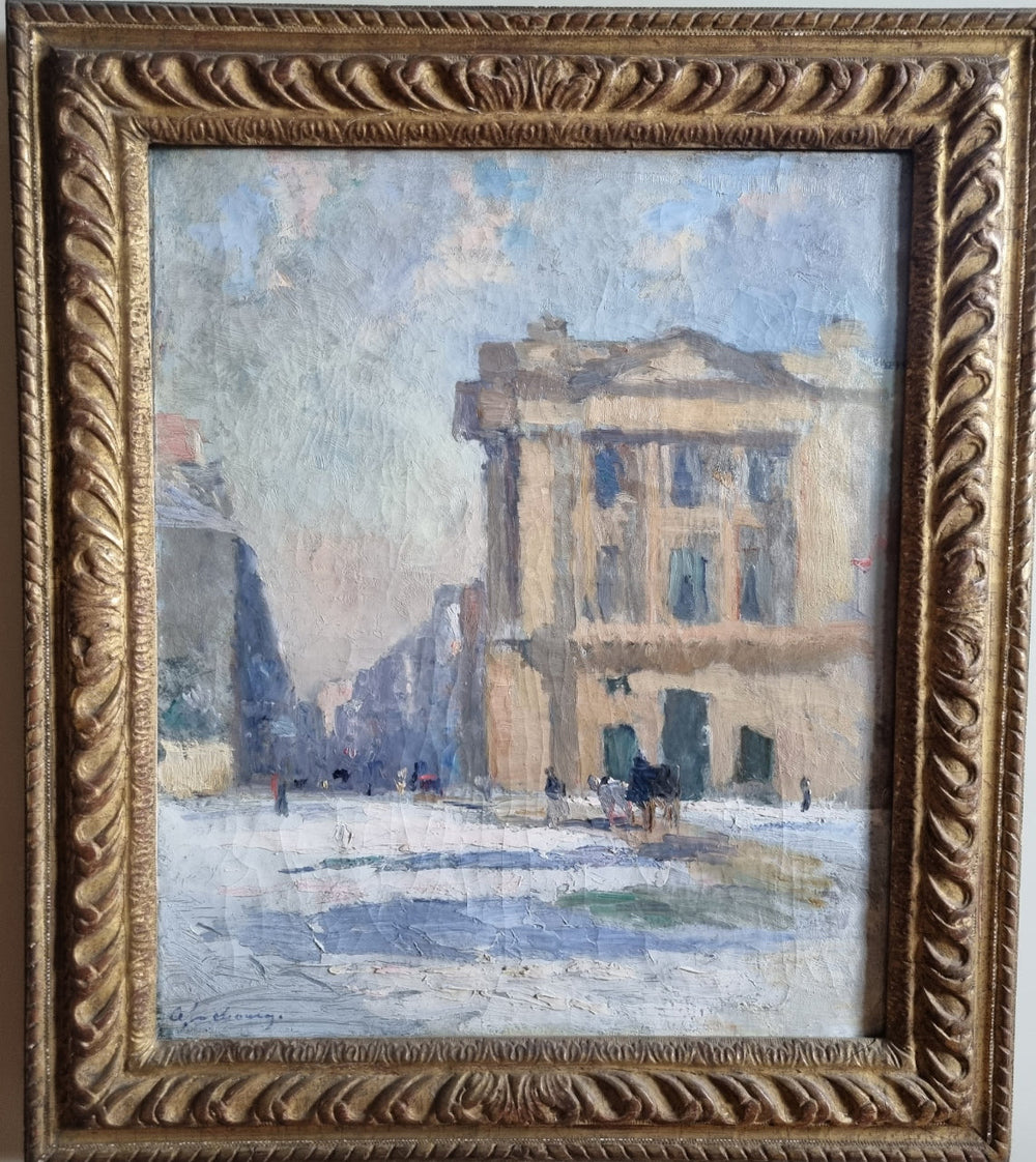Place de la Concorde à Paris - Albert Lebourg image 1 tableau peint à l’huile sur toile