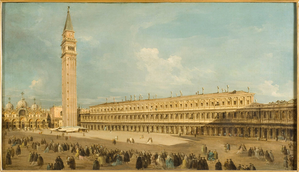 Place Saint-Marc à Venise - Francesco Guardi image 1 reproduction réalisée par Alpha Reproduction
