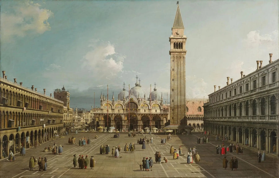 サン・マルコ広場、ヴェネツィア - カナレット

Source:
Place Saint-Marc, Venise - Canaletto