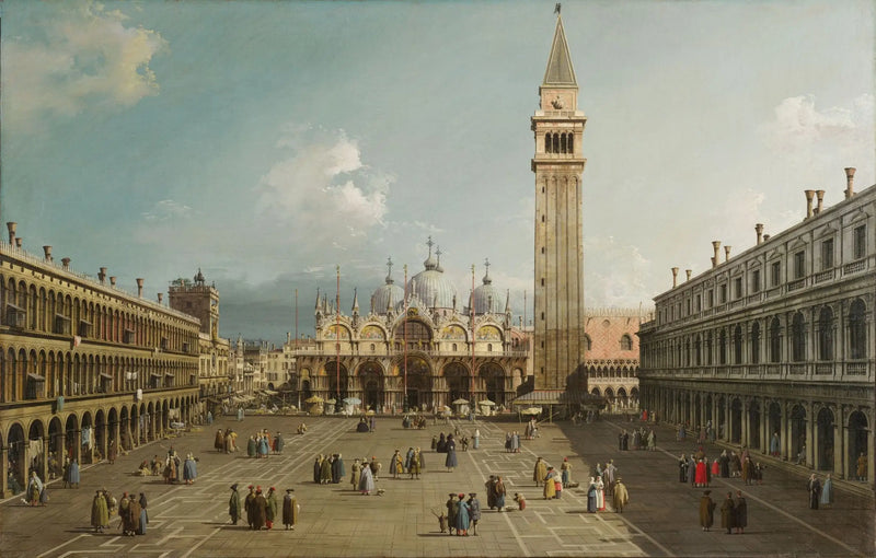 サン・マルコ広場、ヴェネツィア - カナレット

Source:
Place Saint-Marc, Venise - Canaletto