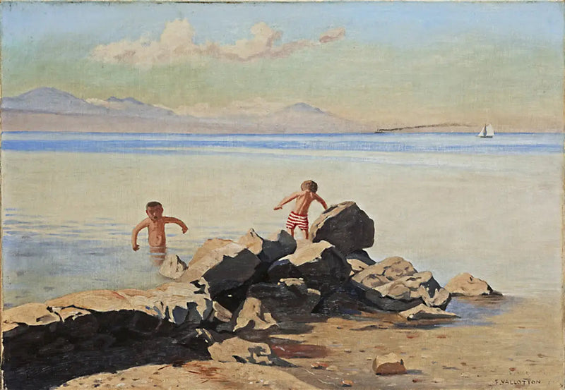 ウシーのベレリーヴ海岸 - フェリックス・ヴァロトン

Source:
Plage de Bellerive à Ouchy - Félix Vallotton