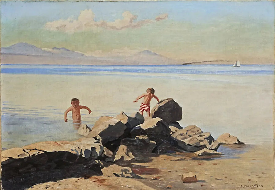 ウシーのベレリーヴ海岸 - フェリックス・ヴァロトン

Source:
Plage de Bellerive à Ouchy - Félix Vallotton