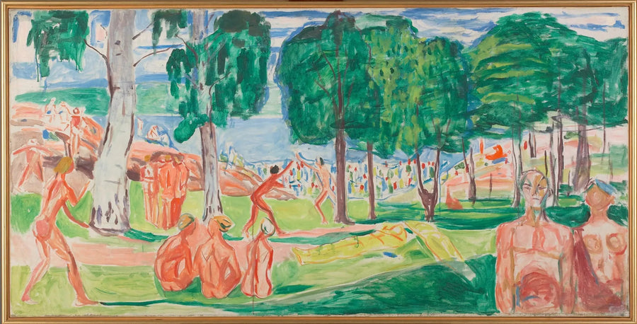 ビーチ - エドヴァルド・ムンク