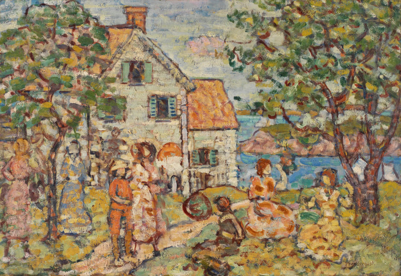 ビーチと二つの家 - モーリス・プリンダーギスト

Source:
Plage et deux maisons - Maurice Prendergast