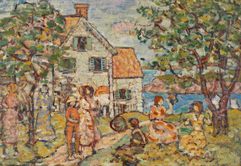 ビーチと二つの家 - モーリス・プリンダーギスト

Source:
Plage et deux maisons - Maurice Prendergast