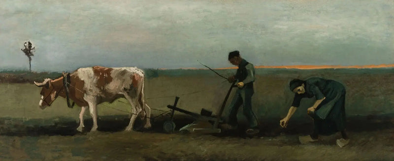 ジャガイモの植え付け - ヴィンセント・ヴァン・ゴッホ