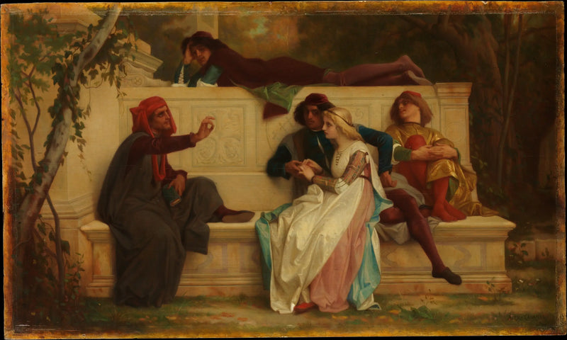 フィレンツェの詩人 - アレクサンドル・カバネル

Source:
poète florentin - Alexandre Cabanel