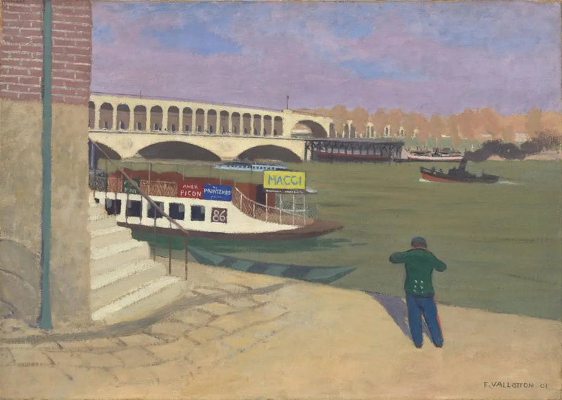 ポイント・デュ・ジュール、セーヌ河岸 - フェリックス・ヴァロトン

Source:
Point du Jour, quais de Seine - Félix Vallotton