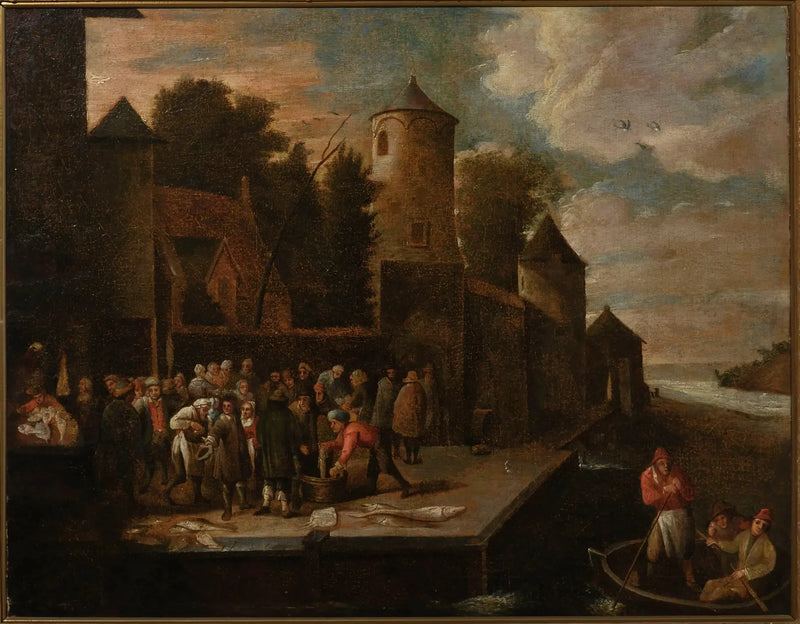 港の魚屋 - デイヴィッド・テニエール・ル・ジュヌ

Source:
Poissonniers au port - David Teniers le Jeune