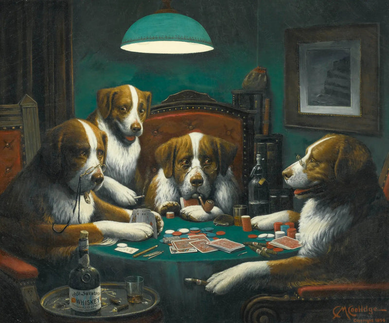 ポーカーゲーム - カシウス・マルセラス・クーリッジ

Source:
Poker Game - Cassius Marcellus Coolidge