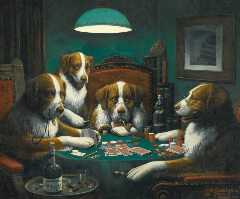 ポーカーゲーム - カシウス・マルセラス・クーリッジ

Source:
Poker Game - Cassius Marcellus Coolidge