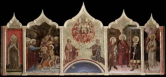 祈願の多翼画壇 - ジェンティーレ・ダ・ファブリアーノ