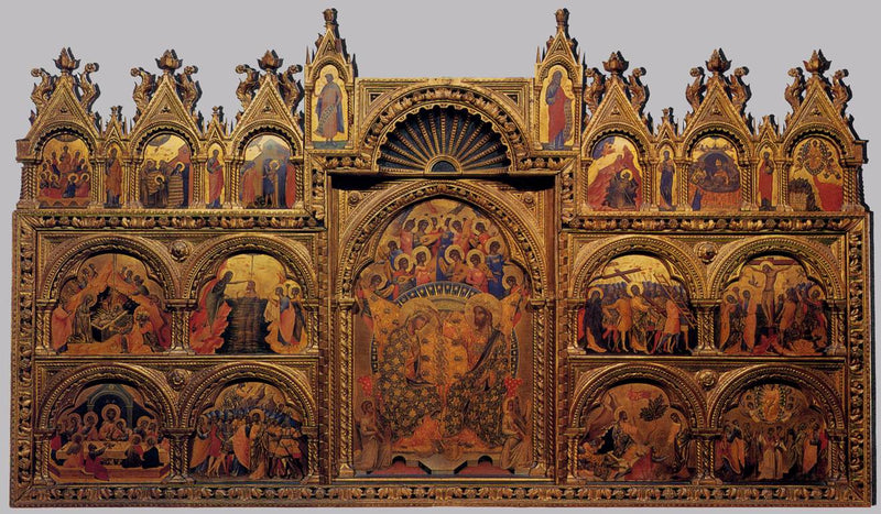 サンタ・キアラの多翼祭壇画 - パオロ・ヴェネツィアーノ
