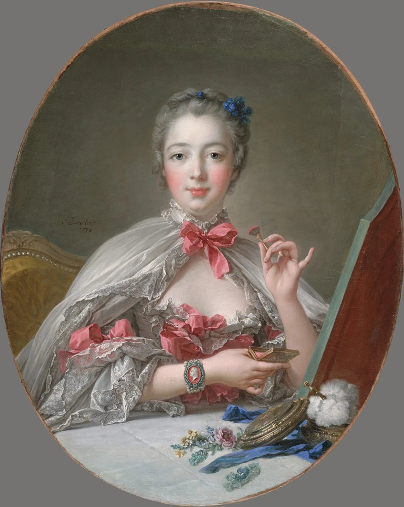 ポンパドール・ア・サ・トワレット - フランソワ・ブーシェ

Source:
Pompadour à sa toilette - François Boucher