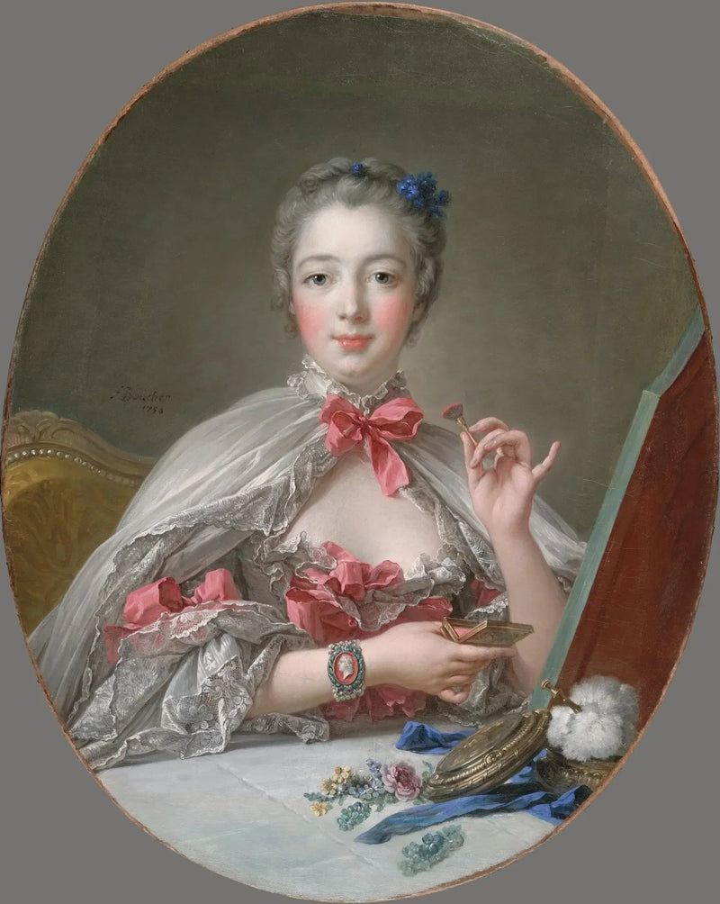 ポンパドール・ア・サ・トワレット - フランソワ・ブーシェ

Source:
Pompadour à sa toilette - François Boucher