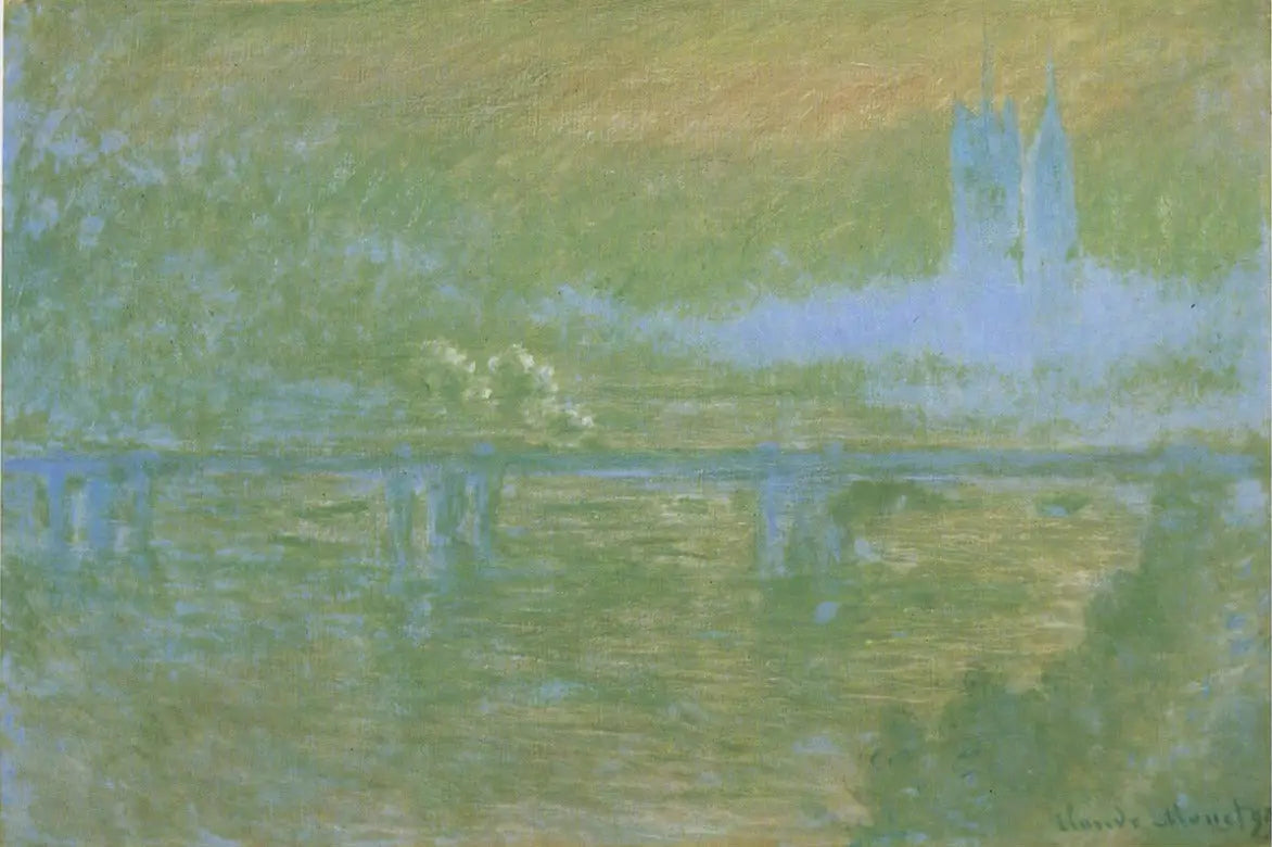 Pont de Charing - Claude Monet image 1 reproduction réalisée par Alpha Reproduction