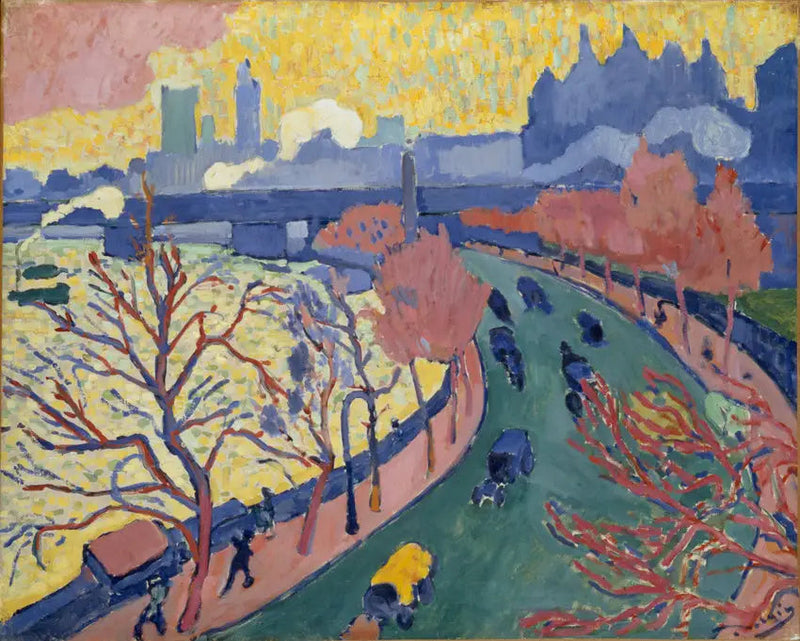 チャリング・クロス橋 - アンドレ・ドラン

Source:
pont de Charing Cross - André Derain