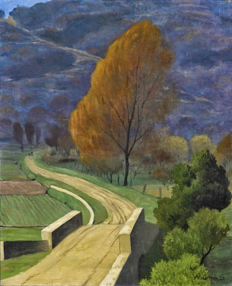 ベヤル川の橋 - フェリックス・ヴァロトン

Source:
Pont sur le Béal - Félix Vallotton