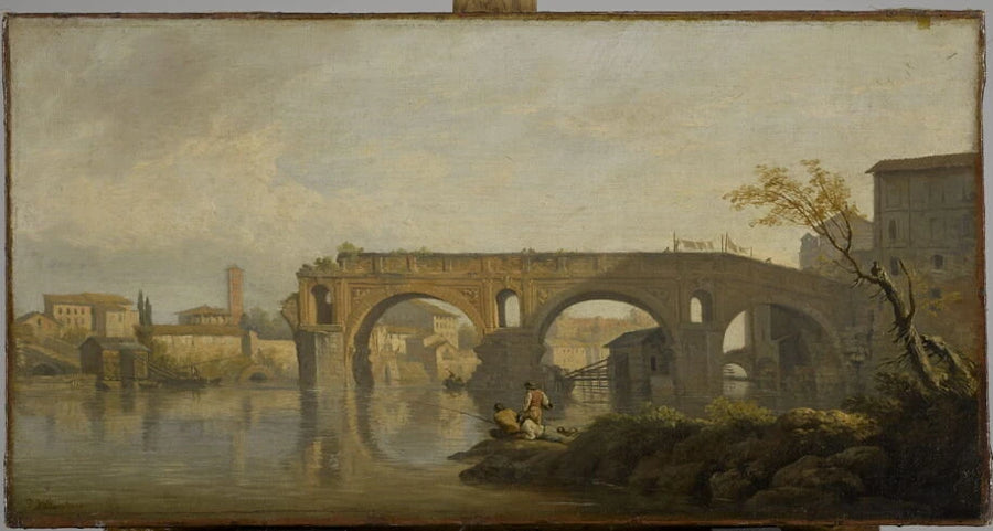 Le Ponte Rotto à Rome - Claude-Joseph Vernet