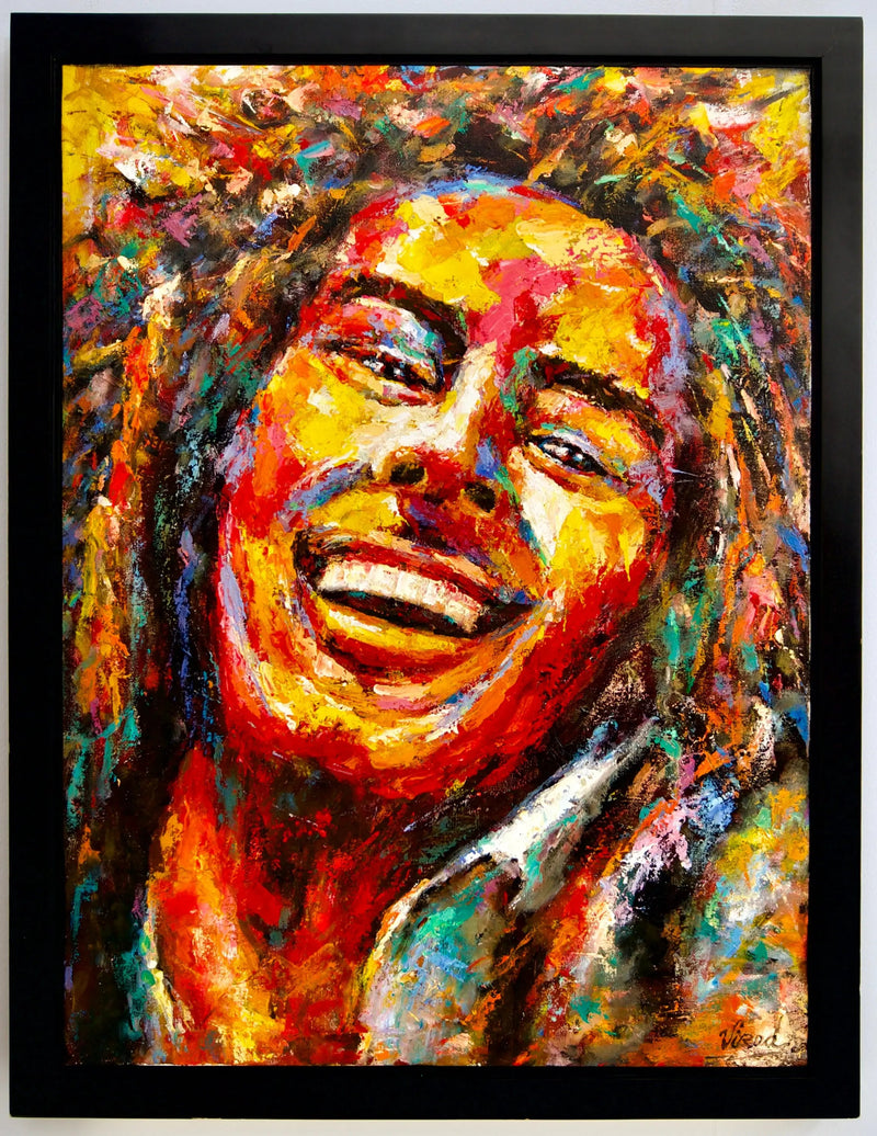 ポップアート ボブ・マーリー | 60×80センチ
