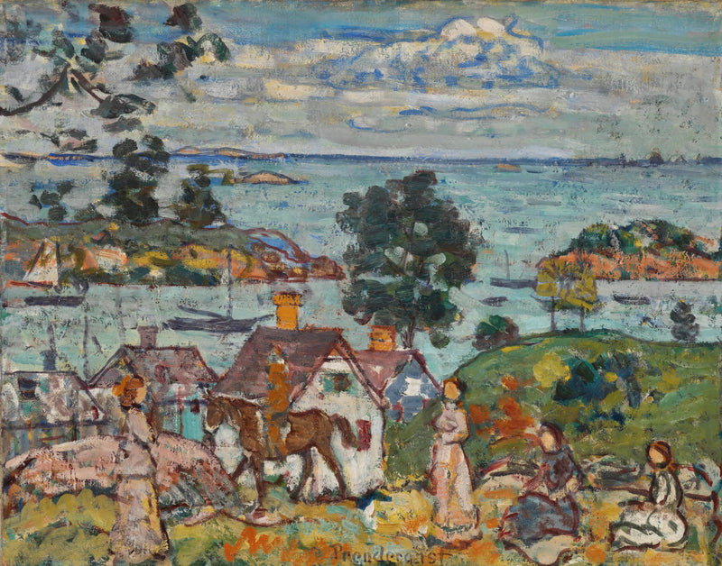 グロスター港 - モーリス・プリンデガスト

Source:
Port de Gloucester - Maurice Prendergast