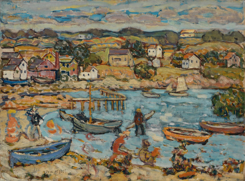 マーブルヘッド港 - モーリス・プレンダガスト

Source:
Port de Marblehead - Maurice Prendergast