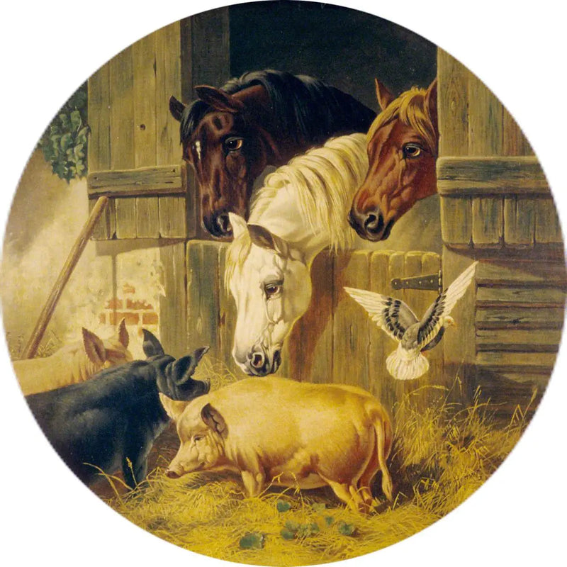 馬小屋の扉 - ジョン・フレデリック・ヘリング Sr.  

Source:
Porte d'écurie - John Frederick Herring, Sr.