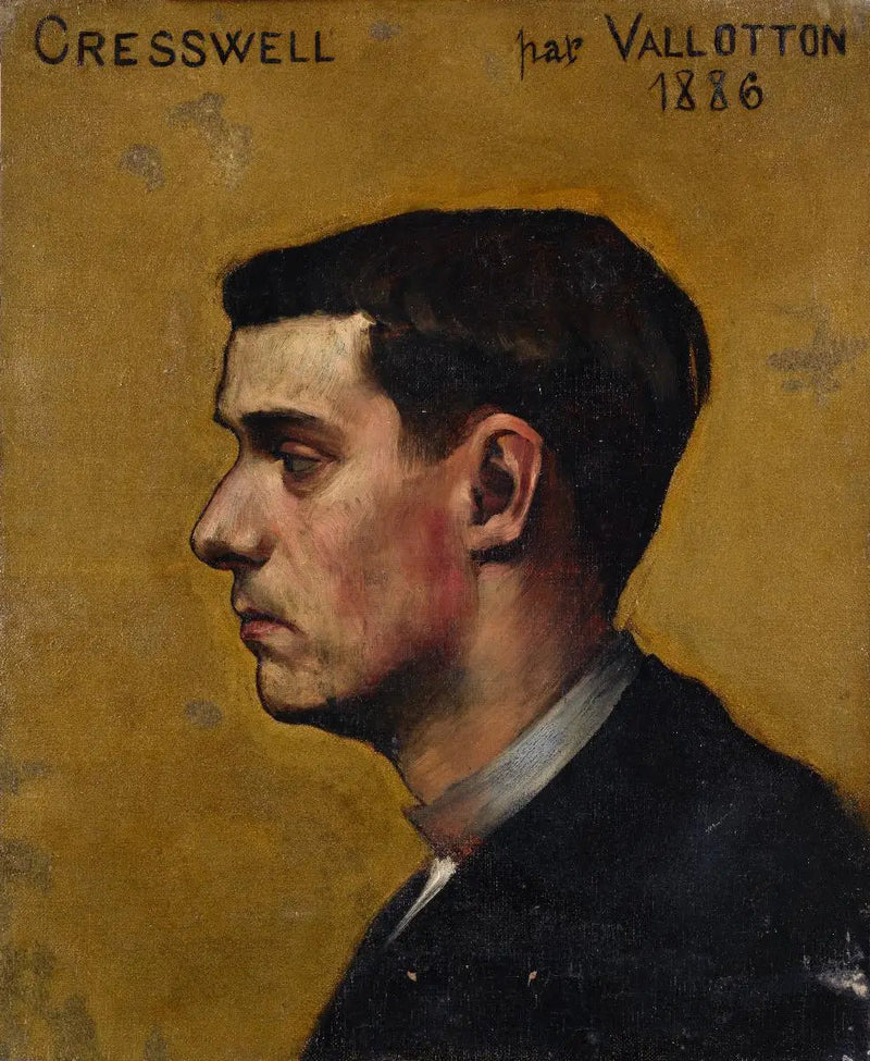 アルバート・クレスウェルの肖像 - フェリックス・ヴァロットン

Source:
Portrait d'Albert Cresswell - Félix Vallotton