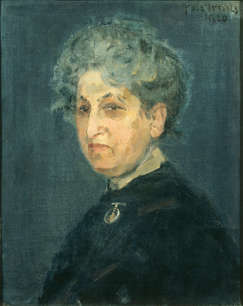 アレッタ・ジェイコブスの肖像（1854-1929） - アイザック・イスラエルズ