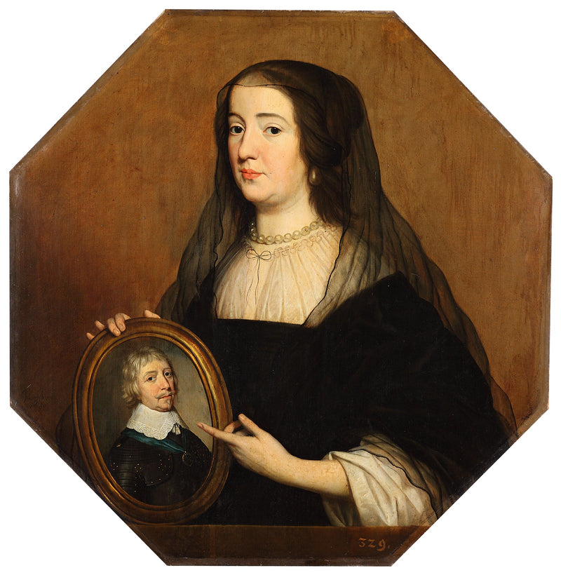 アマリア・ヴァン・ソルムス（1602-1675）の肖像 - ヘリット・ヴァン・ホントホルスト