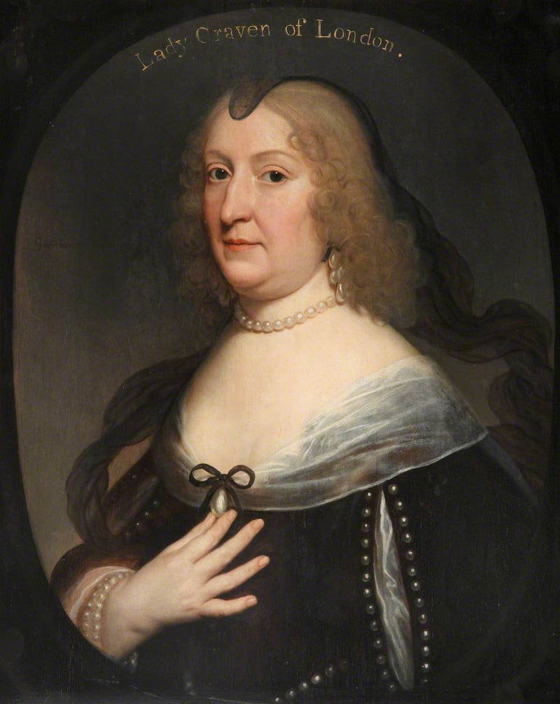 ハナウ＝ミュンツェンベルクのアマリー・エリザベート肖像（1602-1651） - ヘリット・ファン・ホントルスト